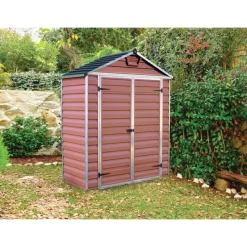 Canopia Skylight Casetta Da Giardino in Policarbonato 90X185X217 cm Ambra