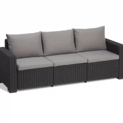 Keter Divano 3 Posti CALIFORNIA Grafite