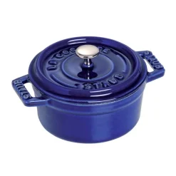 Staub Mini Cocotte 10 cm Blu Scura in Ceramica