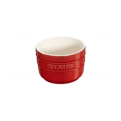 Staub Mini Ramekin 8 cm Rosso Set di 2 in Ceramica