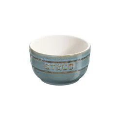 Staub Ramekins 8 cm Ancient Turquoise in Ceramica